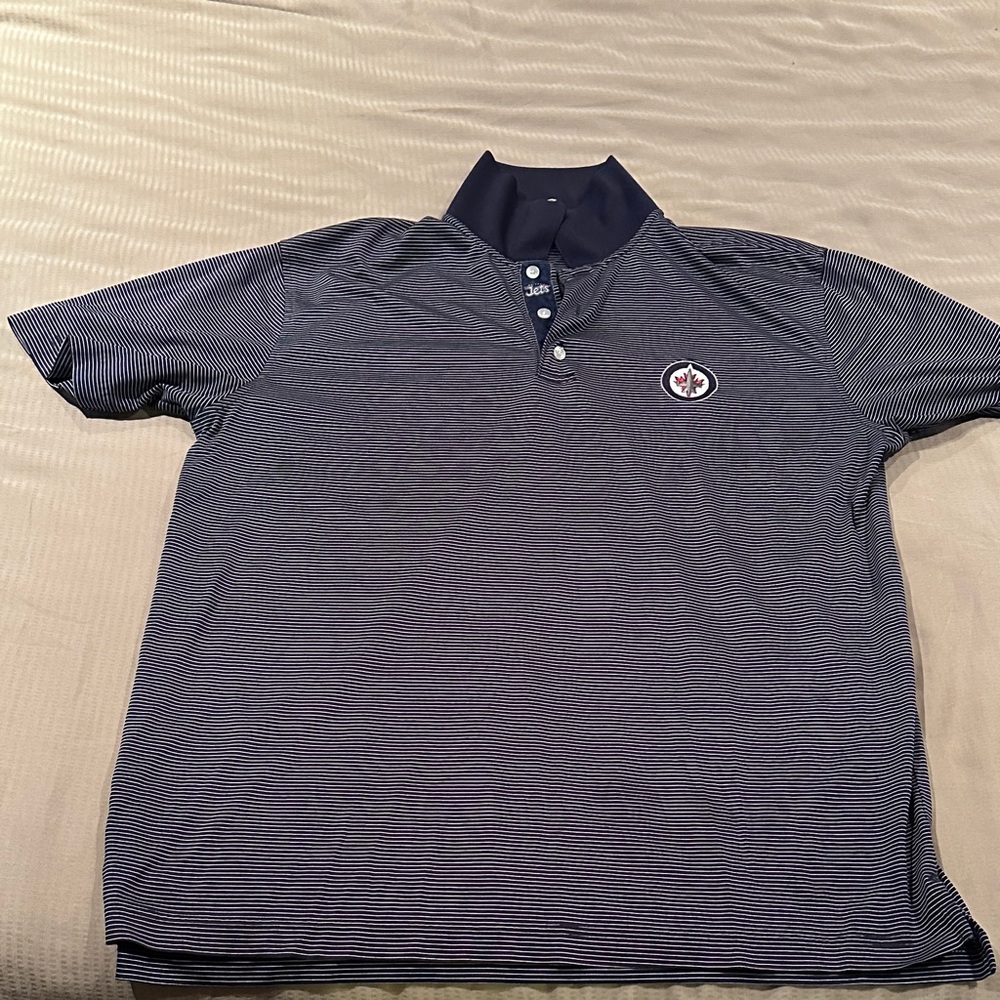 Officially licensed Winnipeg Jets golf shirt
